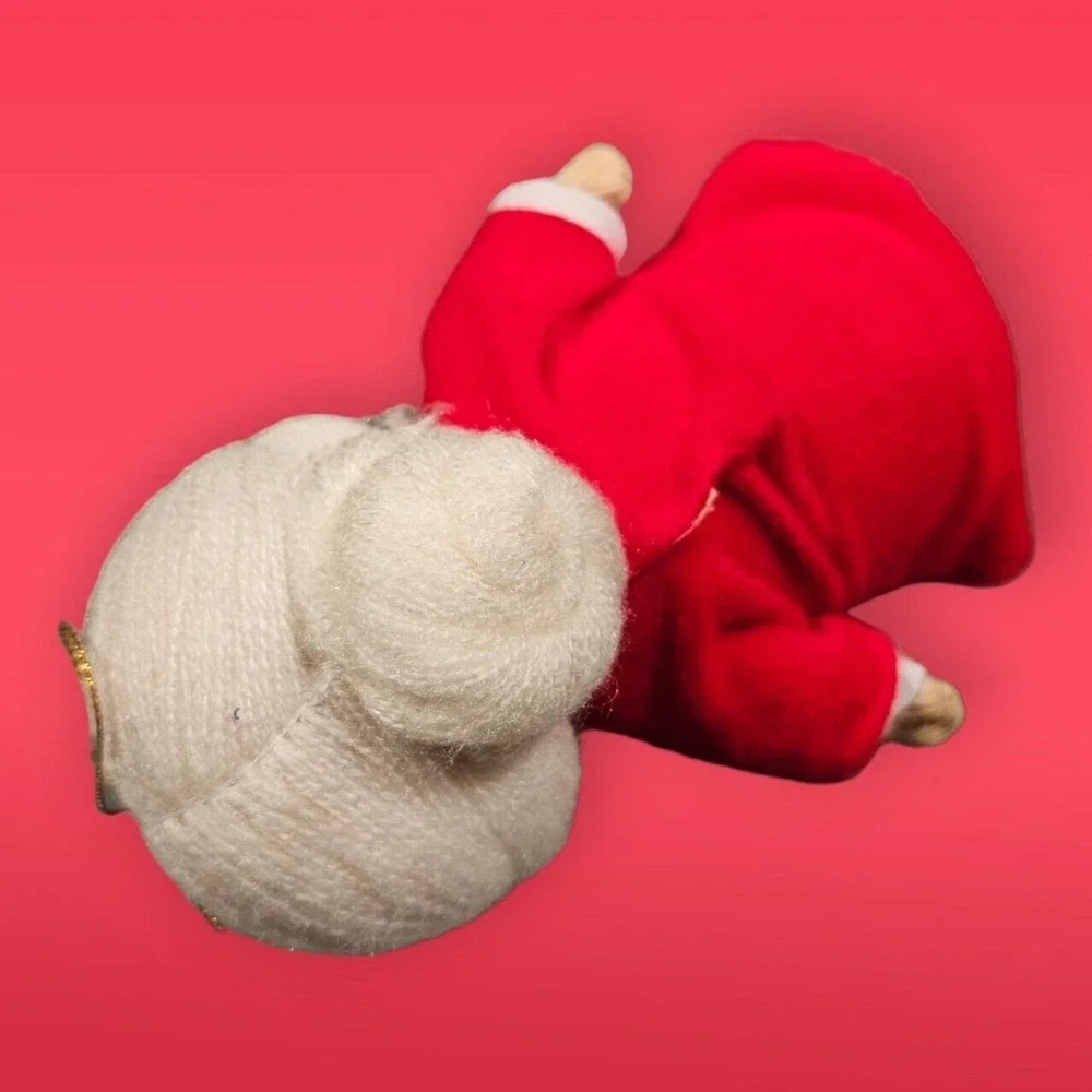Vintage Avon Mrs. Claus Christmas‎ Ornament Soft Sculpture